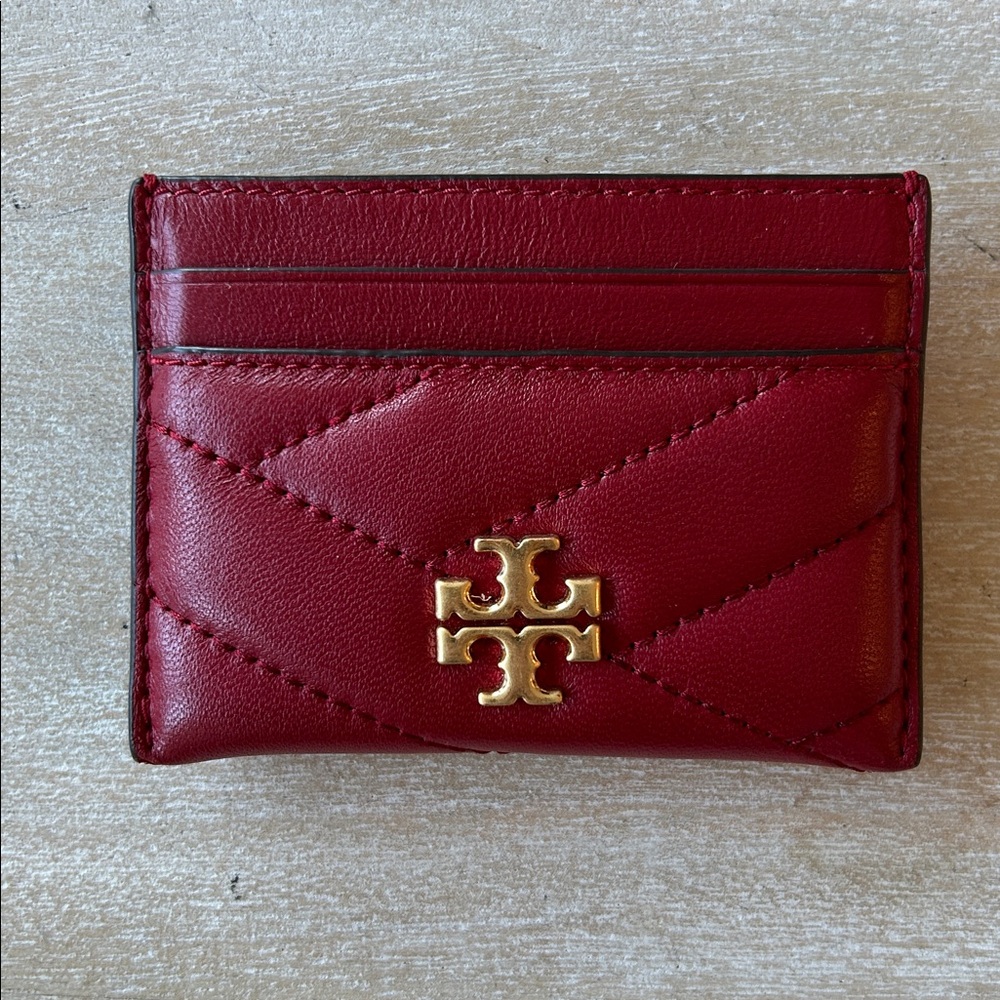 Tory Burch Kira Chevron Card Case